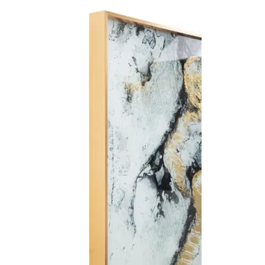 Panel szklany z ramą GHOST 80x3,5x120 cm